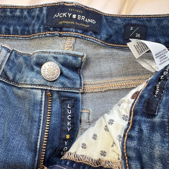 Lucky Brand Blue Skinny Jeans with Stretch - Picture 2 of 5